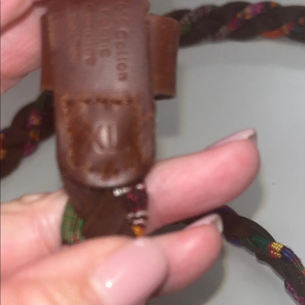 Source Unknown vibrant braided